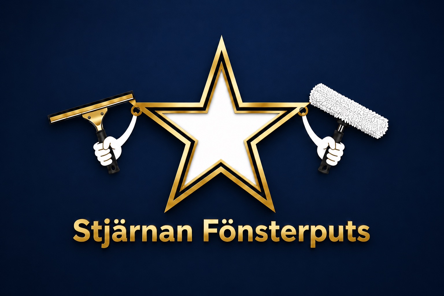 Stjärnan Fönsterputs logotyp