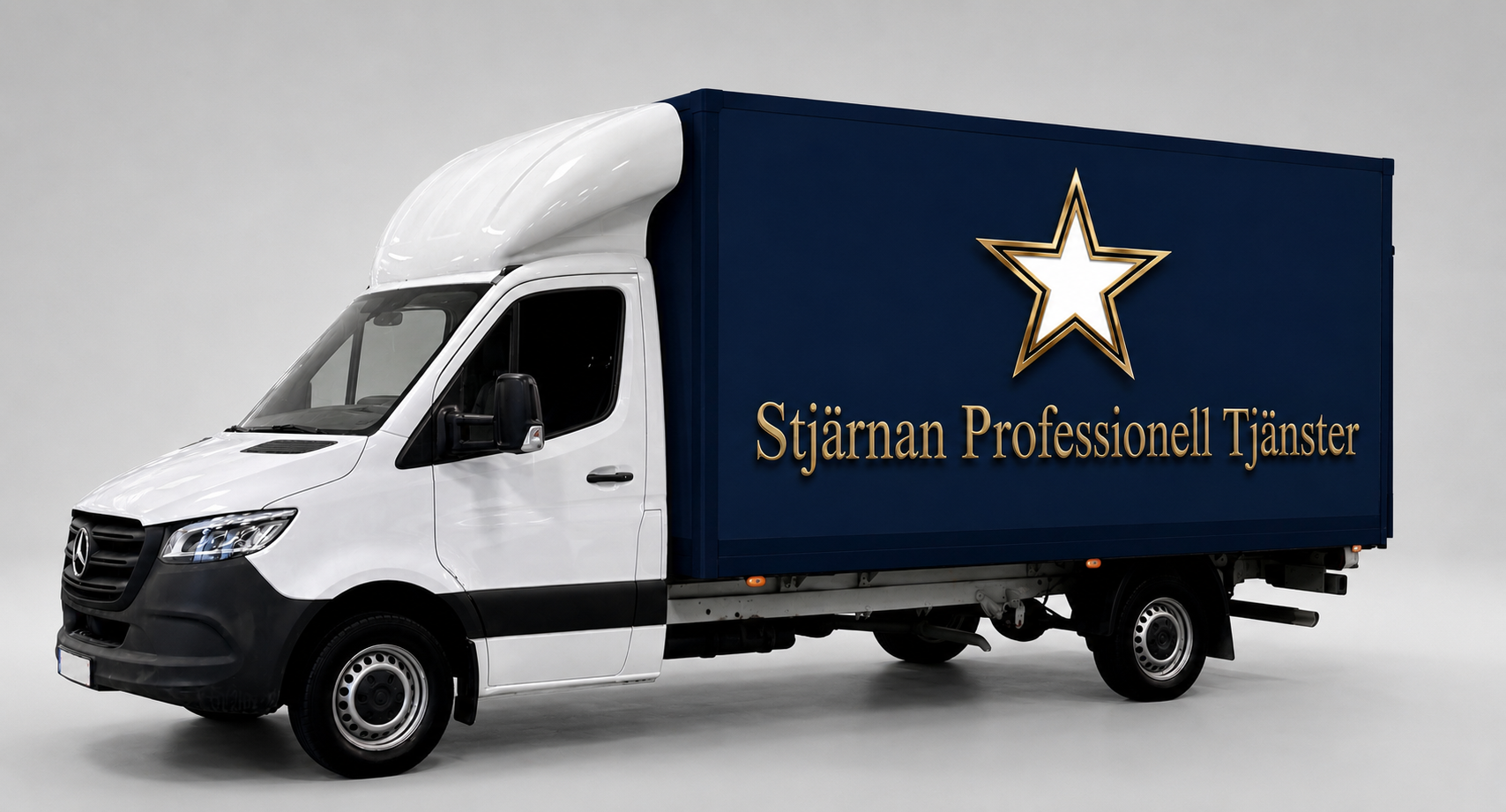 Stjärnan Professionell Tjänster lastbil